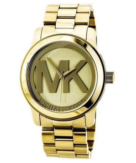 mk watch with mk logo